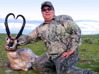 2013 big game enhancement package. Mike Gallo’s world record pronghorn score 96 4/8. (Photo: Courtesy of Gallo)
