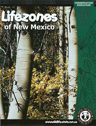 Life Zones Coloring Book available free in print and PDF formats from Conservation Education, New Mexico Game and Fish