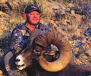 New Mexico record desert bighorn sheep. Taken in Socorro County by Jim Hens in 2013.
