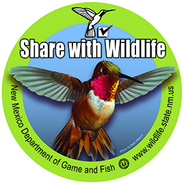 Donating a portion of tax refund supports wildlife conservation, New Mexico Share with Wildlife, Department of Game and Fish