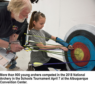National Archery in the Schools tournament draws more than 900 competitors, New Mexico Department of Game and Fish, news 4-16-2018