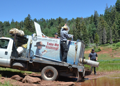 Game and Fish reopens properties and begins stocking fish again in the Santa Fe National Forest, NMDGF News Release 7-9-2018
